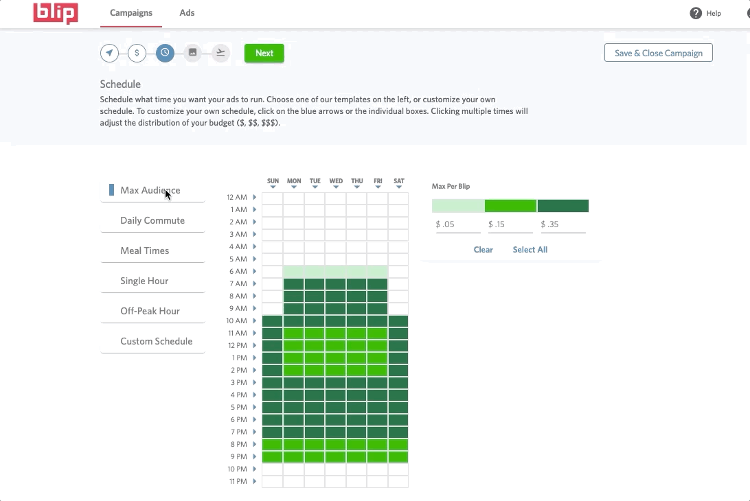 timing-schedule-template